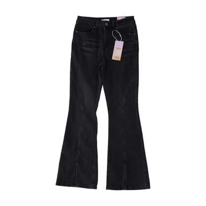 Black Solid Jeans