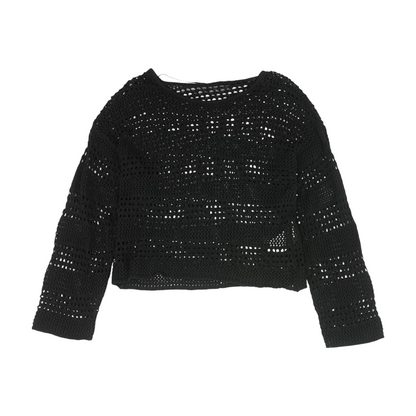 Black Pullover Sweater