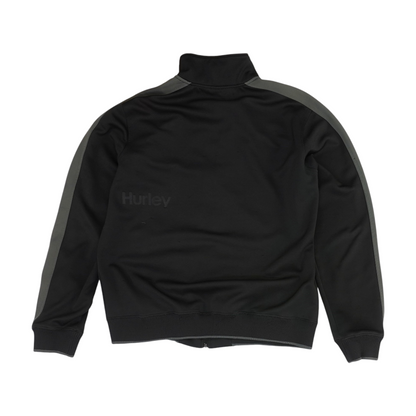 Black Solid Active Jacket