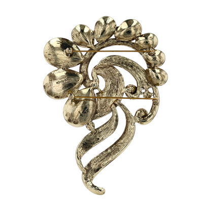 Costume Cubic Zirconia Brooch