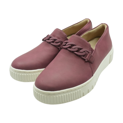 Purple Slip-On Flats