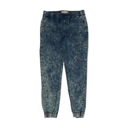 Blue Tapered Pants