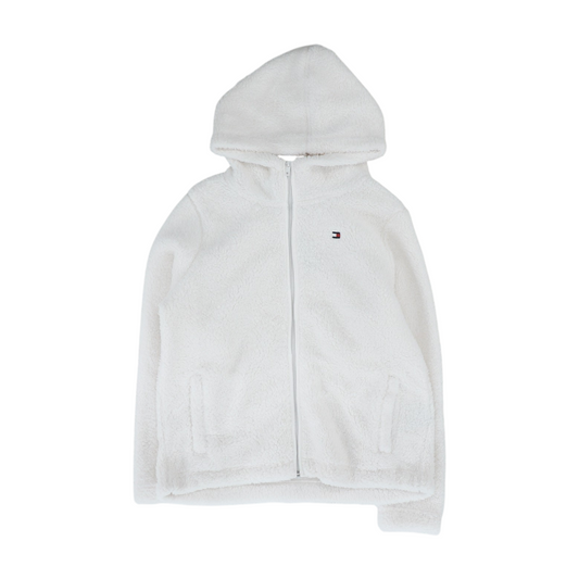 White Solid Active Jacket