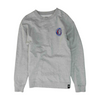 Gray Solid Sweatshirt Pullover