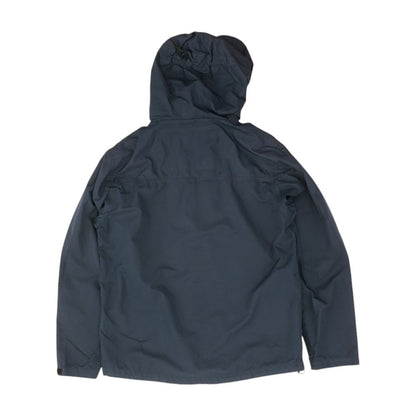 Navy Solid Rain Jacket