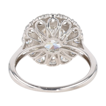 3 1/3 ctw 14K White Gold Lab Grown Diamond Fashion Ring
