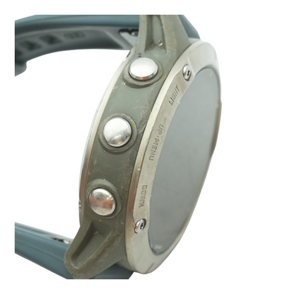 47mm Fenix 6 Gray Smartwatch Blue Band M/L