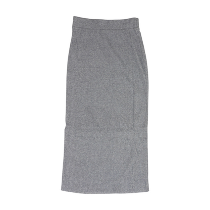 Gray Midi Skirt