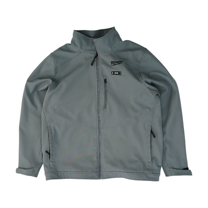 Gray Solid Jacket