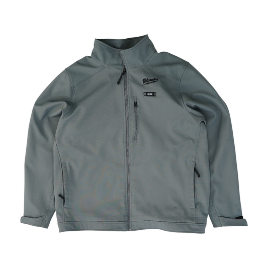 Gray Solid Jacket