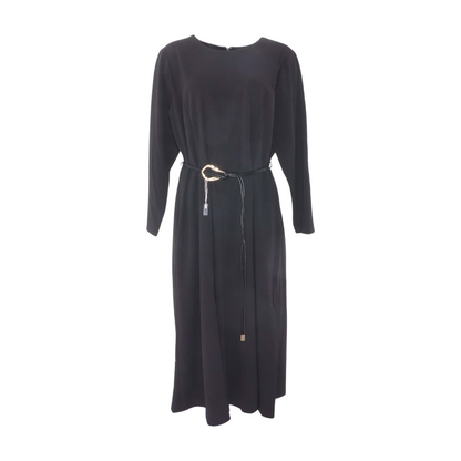 Black Plus Midi Dress
