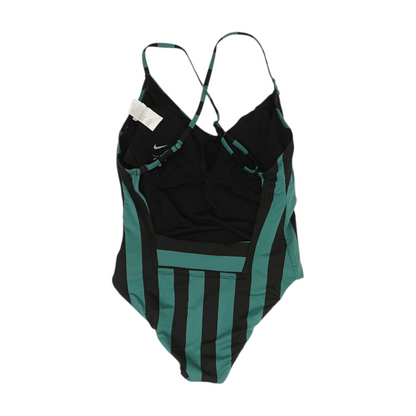 Black Striped One-Piece