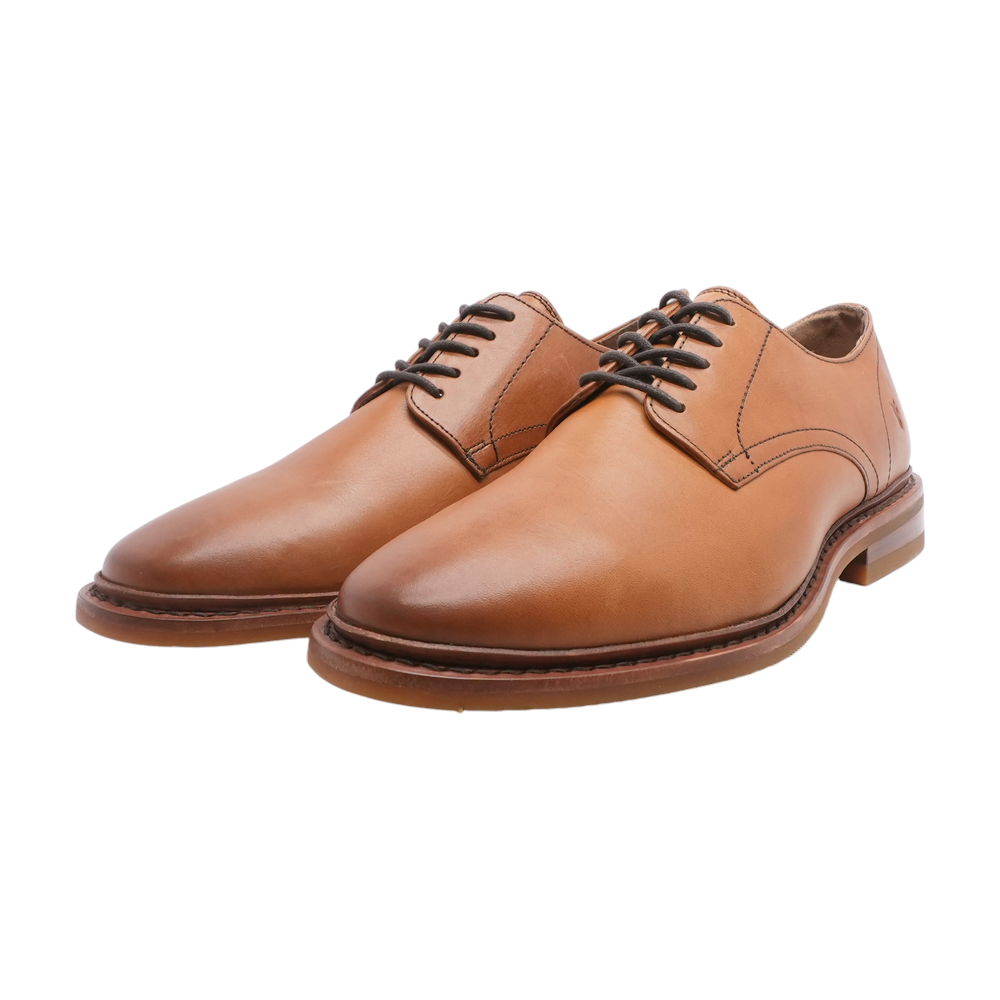 Brown Lace-Up Dress Shoes