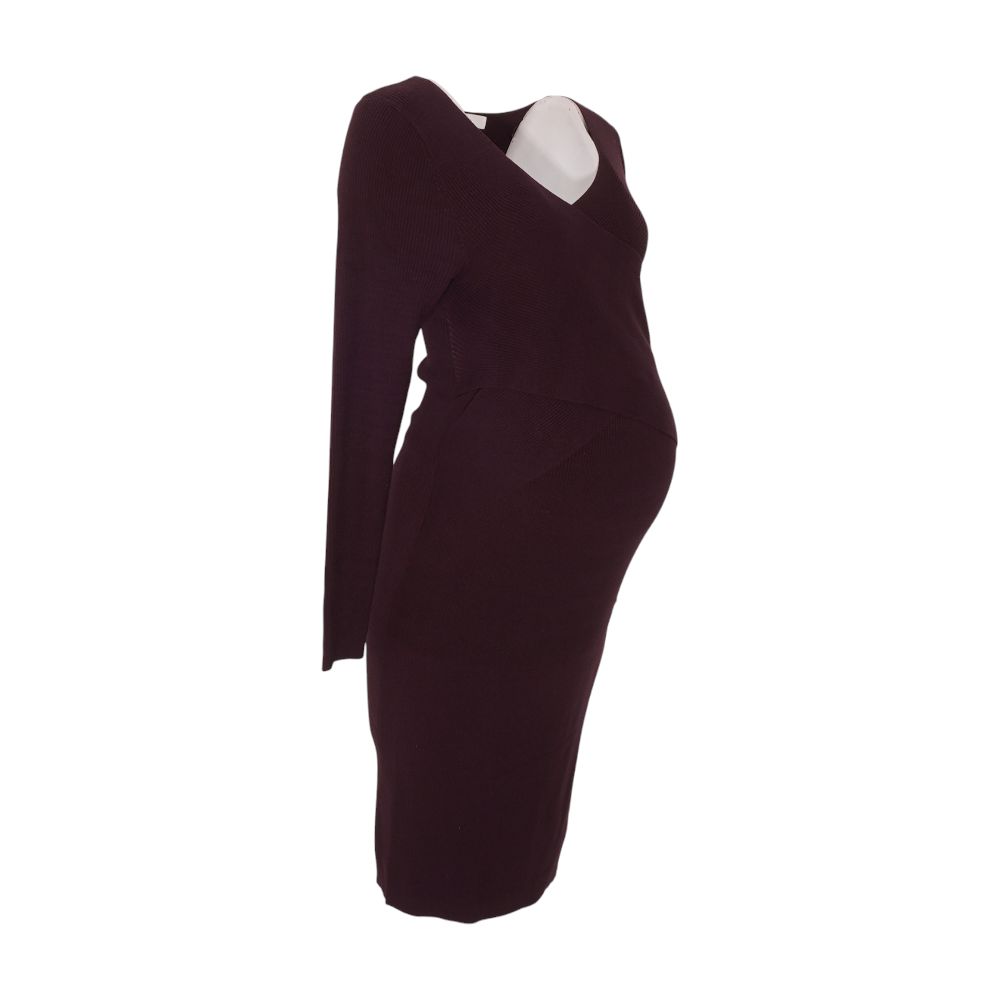 burgundy dress maternity Midi – Unclaimed Baggage Split hem Color:Green/Gold SHEIN EZwear Plus Size x-sibling-handle:cedar-city-maxi-dress-sage-black