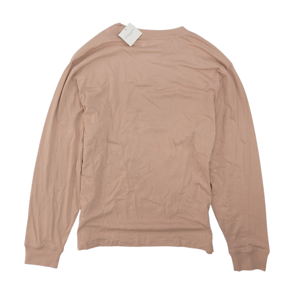 Beige Solid T-Shirt