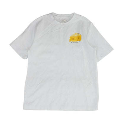White Solid Crewneck T-Shirt
