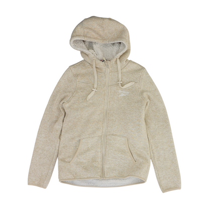 Beige Solid Active Jacket