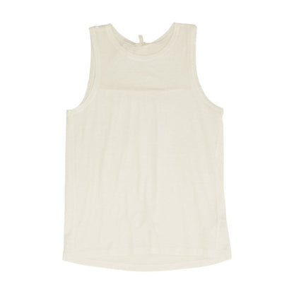 White Solid Tank