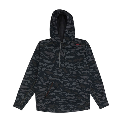 Black Camo Hoodie Pullover
