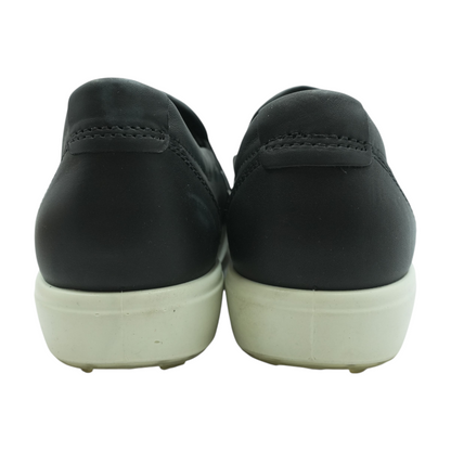 Black Slip-On Flats