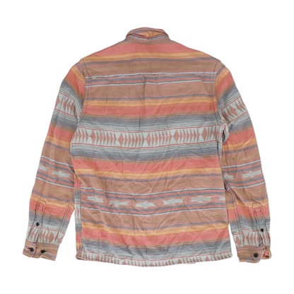 Multi Striped Flannel Button Down