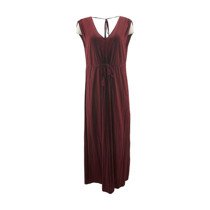 Maroon Maxi Dress
