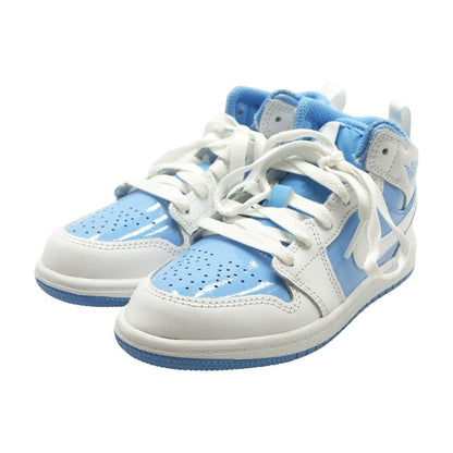 Jordan 1 Mid Blue Athletic Shoes
