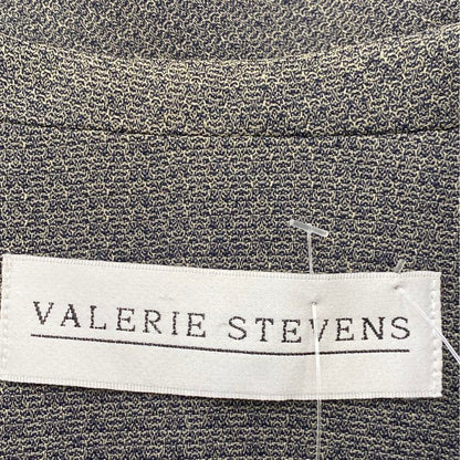 Vintage Gray Solid 1990's-2000's Blazer Jacket