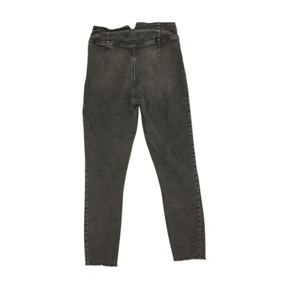 Black High Rise Skinny Leg Jeans