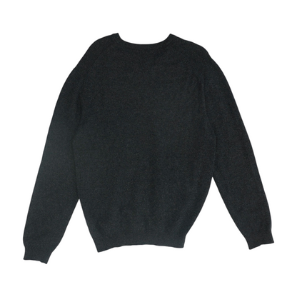 Charcoal Solid Pullover Sweater