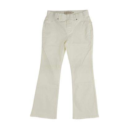 Ivory Petite Straight Jeans