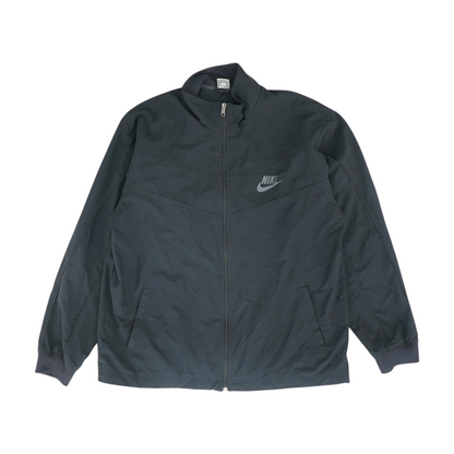 Black Solid Active Jacket