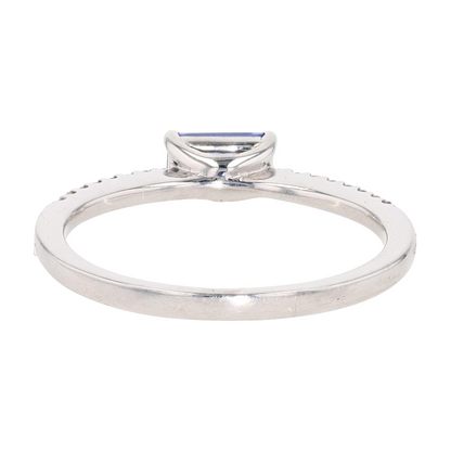 1/3 ctw 10K White Gold Tanzanite Fashion Ring