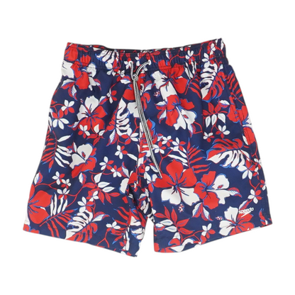 Navy Tropical Swim Bottom