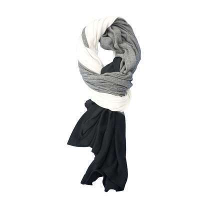 Multi Color Block 100% Cotton Scarf
