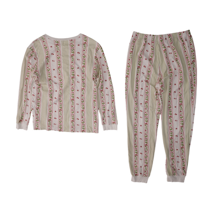 Multi Floral Pajama Set