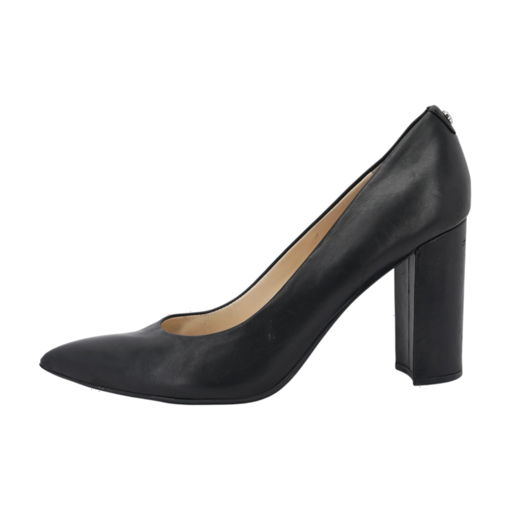 Black Block Heels