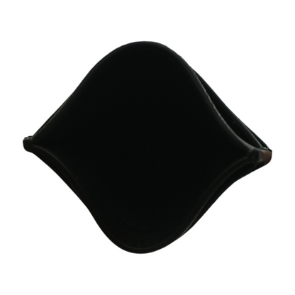 Black Reconstituted Leather Cardholder