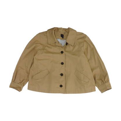 Beige Solid Jacket