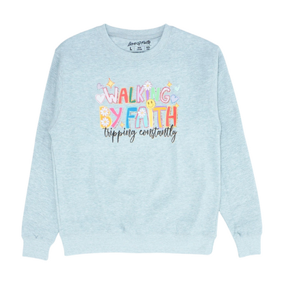 Gray Solid Sweatshirt Pullover