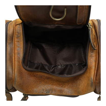 Brown Toiletry Bag