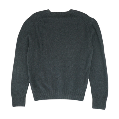 Charcoal Solid Pullover Sweater