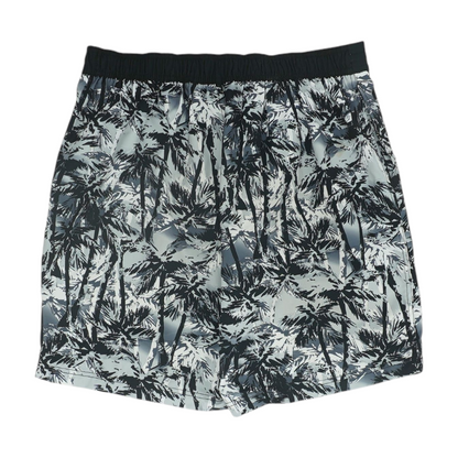 Gray Abstract Swim Bottom