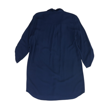 Navy Button Down