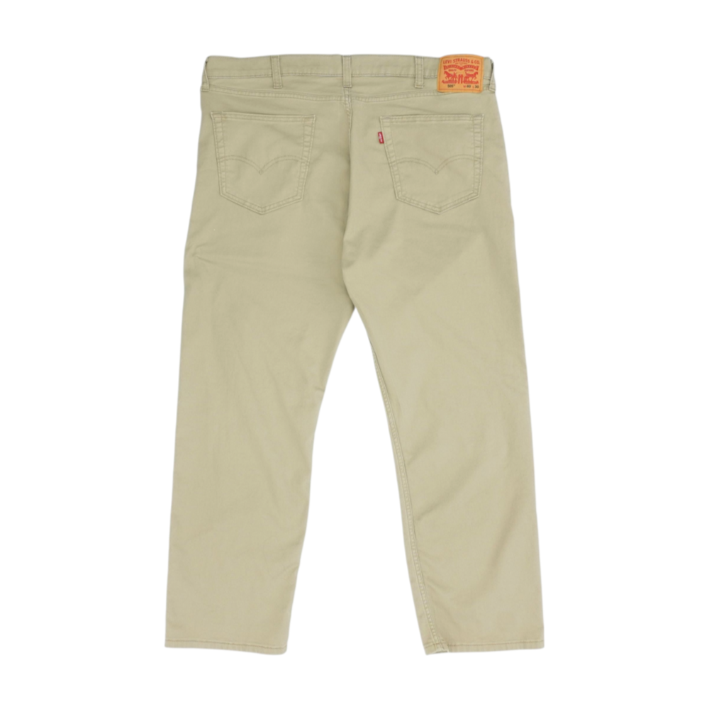 505 Tan Regular Jeans