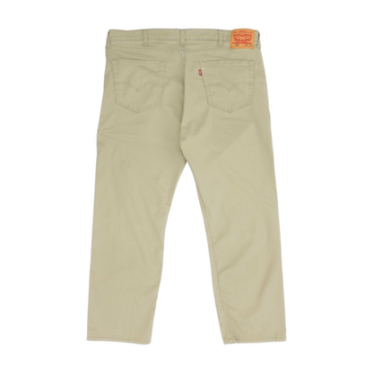 505 Tan Regular Jeans