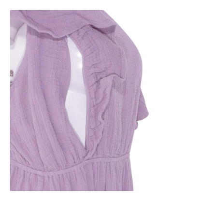 Purple Midi Dress