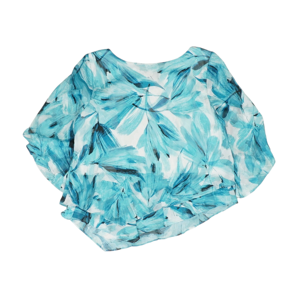 Blue Print Blouse