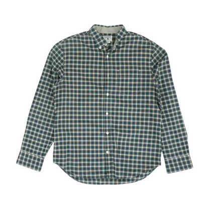 Multi Plaid Long Sleeve Button Down