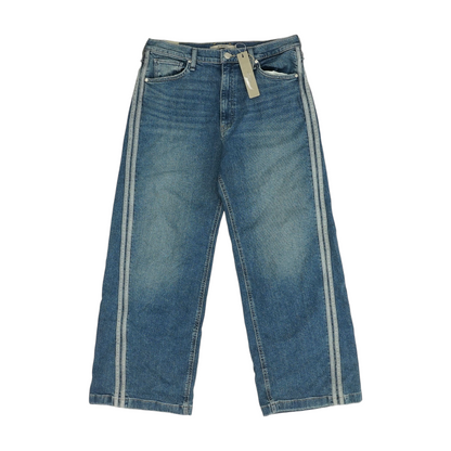 Blue Wide Leg Jeans